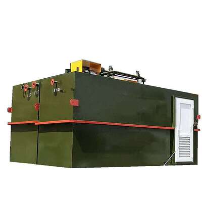Underground Integrated Sewage Treatment System for Port and Wharf Sewage Disposal