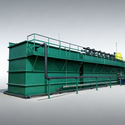 نظام معالجة مياه الصرف الصحي المتكامل مع عملية متعددة المراحل للتطبيقات الصناعية والبلدية والتصميم المخصص