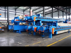 آلة ترشيح الحمأة للتشغيل اليدوي لفصل السائل الصلب